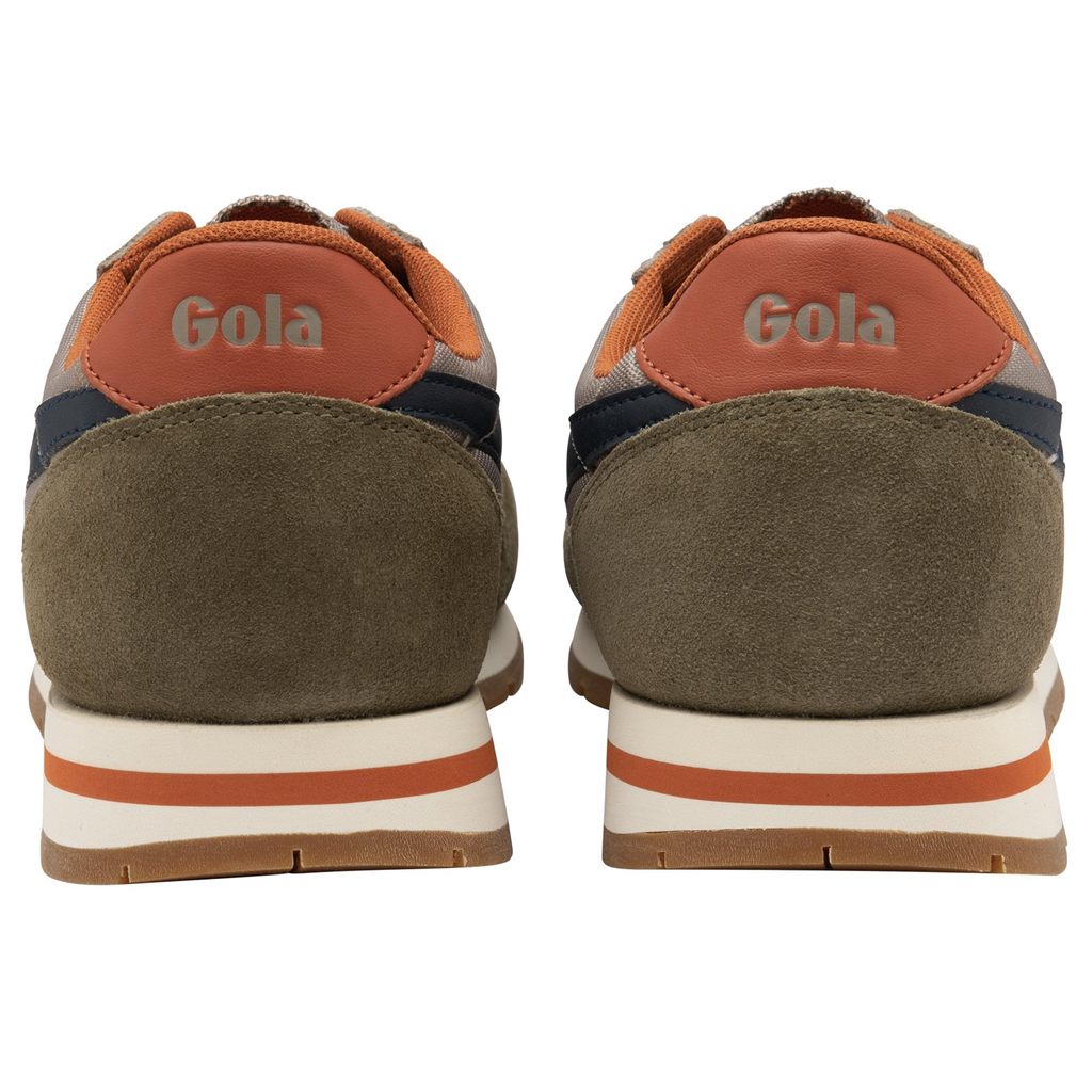 Gola Classics Daytona Sneakers Khaki Sötétkék Hungary | KTG-386502
