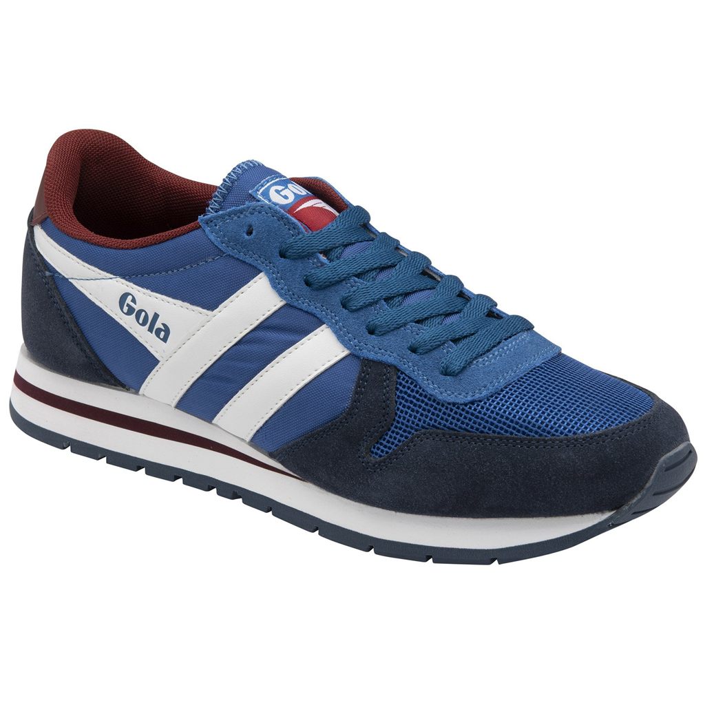 Gola Classics Daytona Sneakers Kék Sötétkék Fehér Hungary | YSR-968103