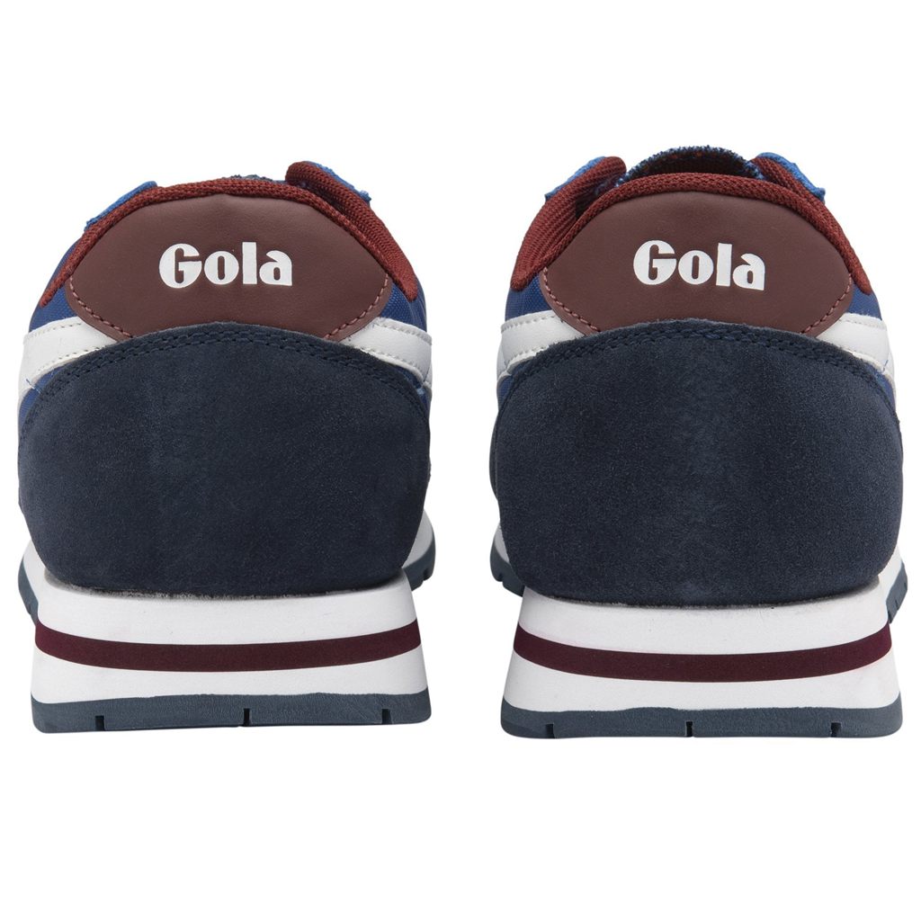 Gola Classics Daytona Sneakers Kék Sötétkék Fehér Hungary | YSR-968103