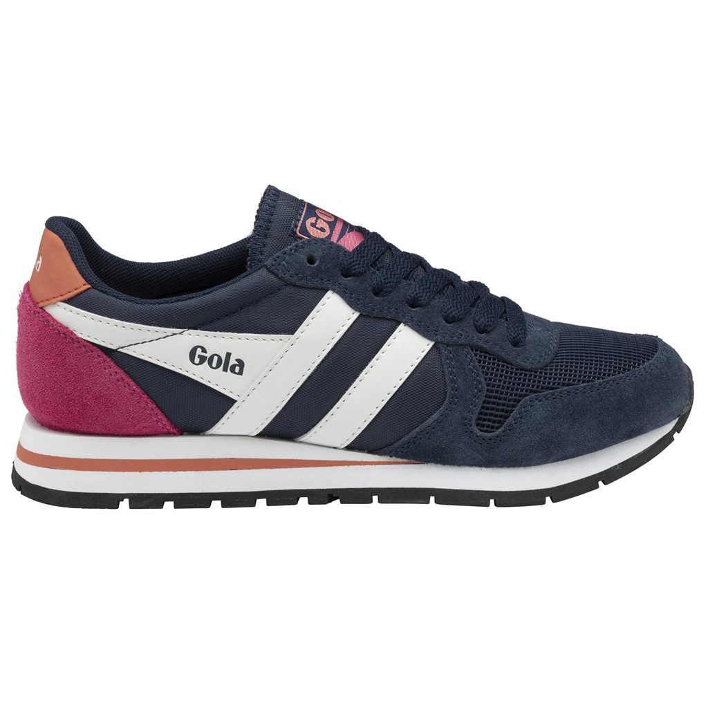Gola Classics Daytona Sneakers Sötétkék Fehér Korall Hungary | XAF-498172