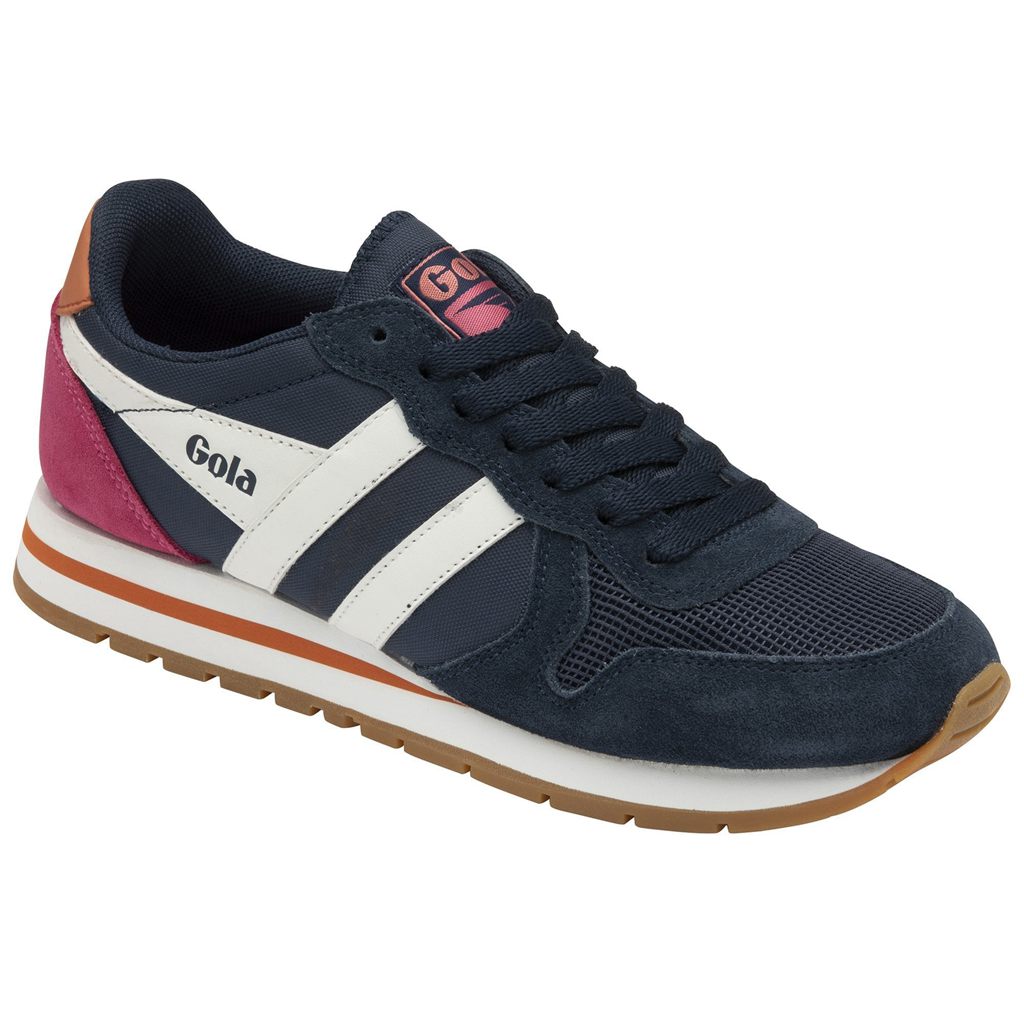 Gola Classics Daytona Sneakers Sötétkék Fehér Korall Hungary | XAF-498172