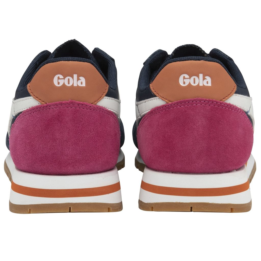 Gola Classics Daytona Sneakers Sötétkék Fehér Korall Hungary | XAF-498172