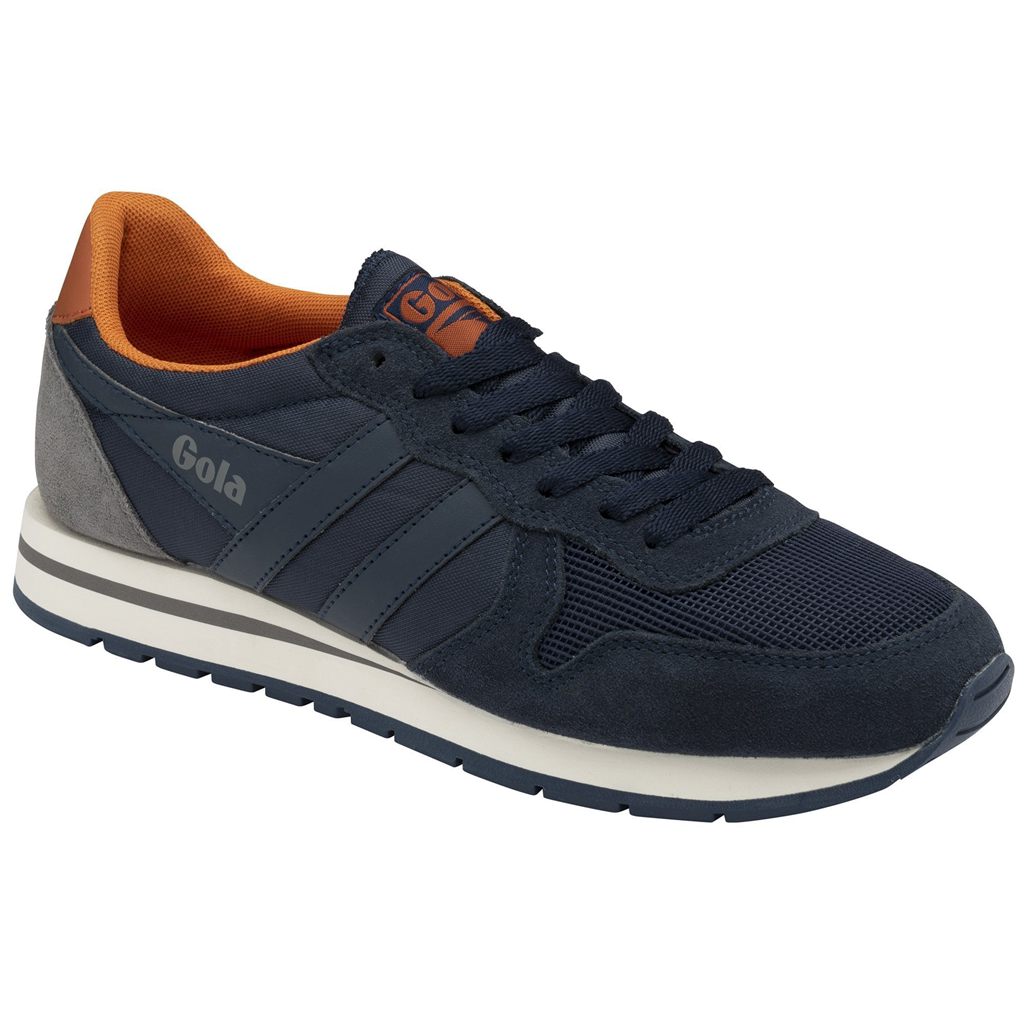 Gola Classics Daytona Sneakers Sötétkék Narancssárga Hungary | IJU-361075