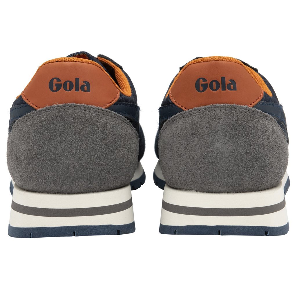 Gola Classics Daytona Sneakers Sötétkék Narancssárga Hungary | IJU-361075
