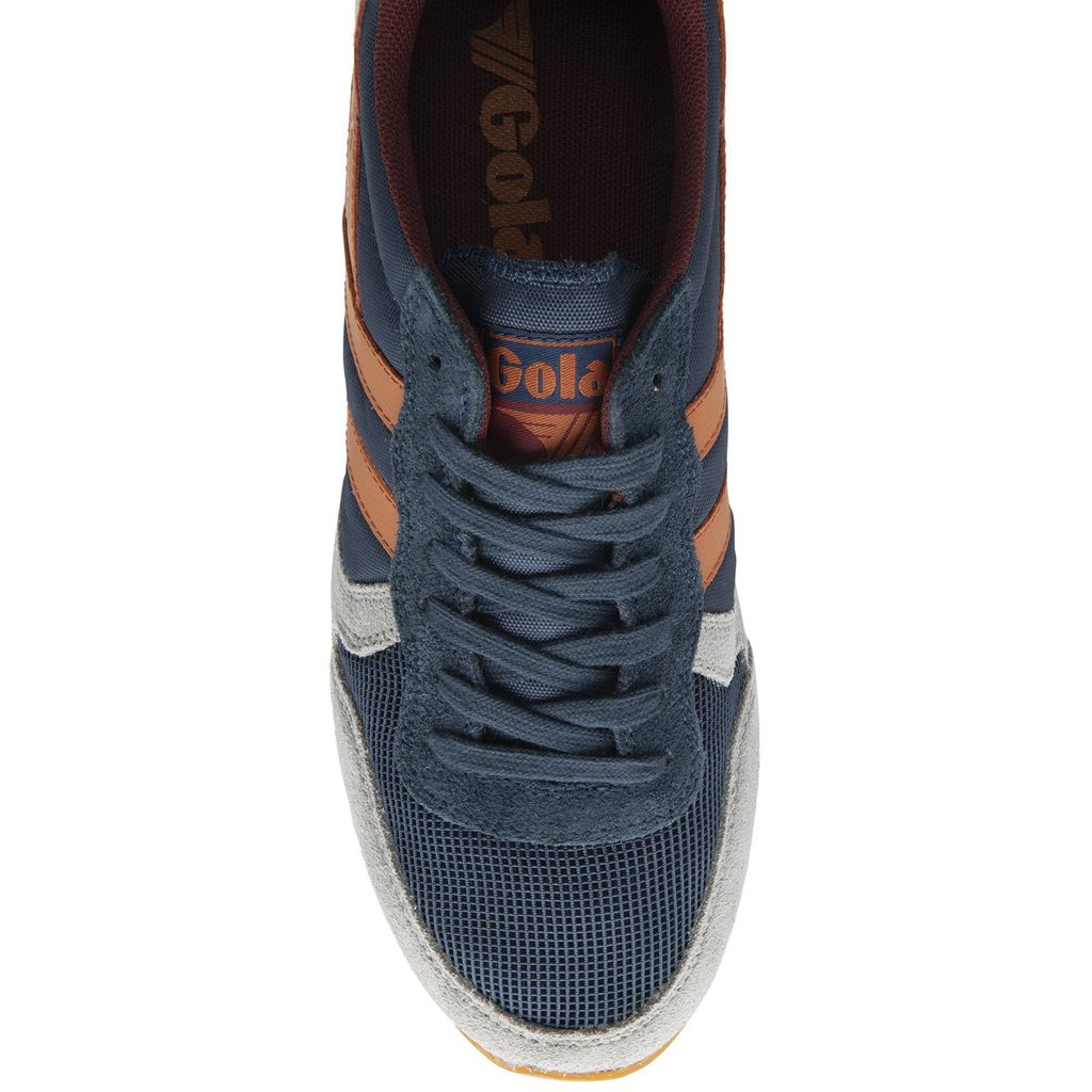 Gola Classics Daytona Sneakers Sötétkék Narancssárga Hungary | TIB-530284