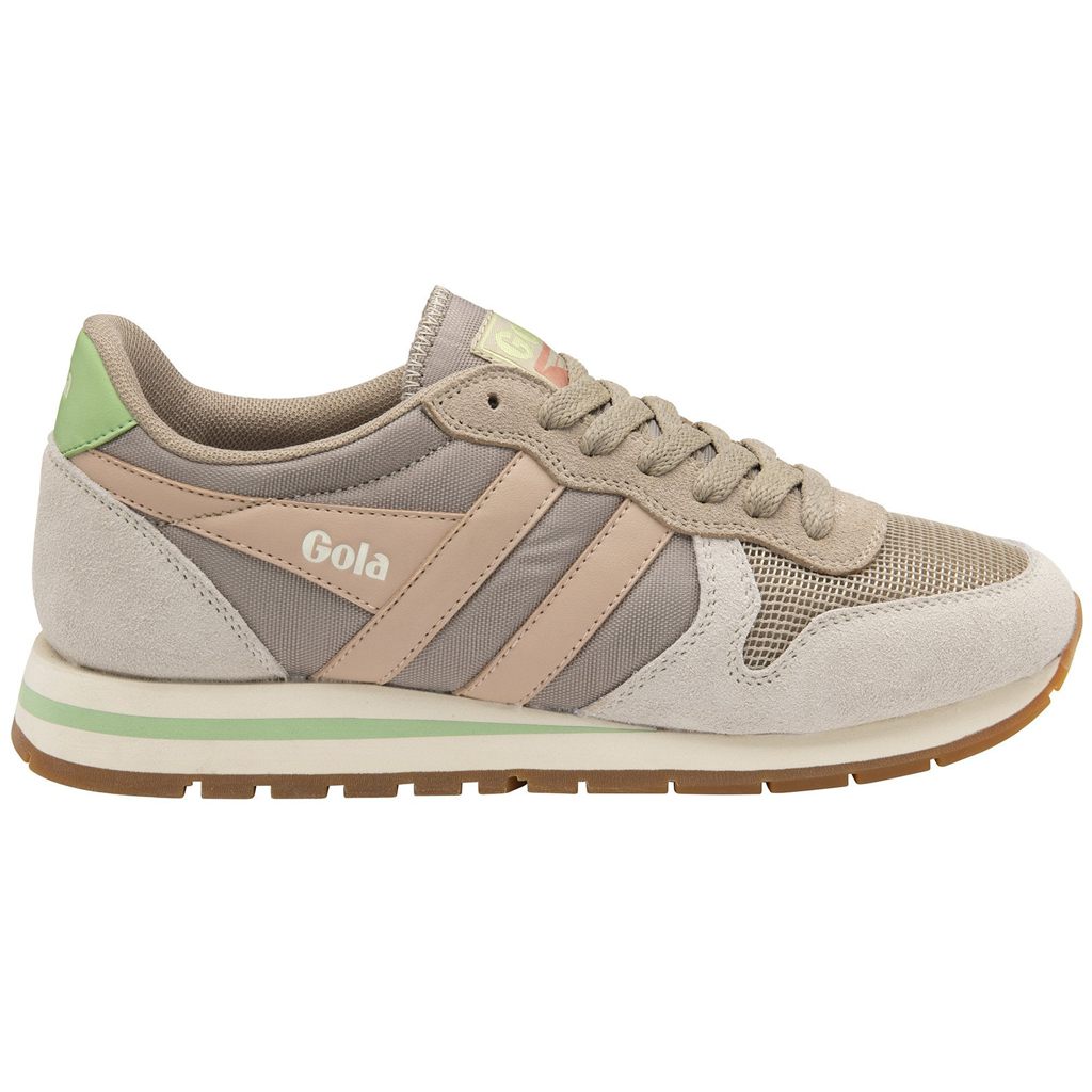 Gola Classics Daytona Sneakers Szürke Fehér Rózsaszín Hungary | QSI-651234