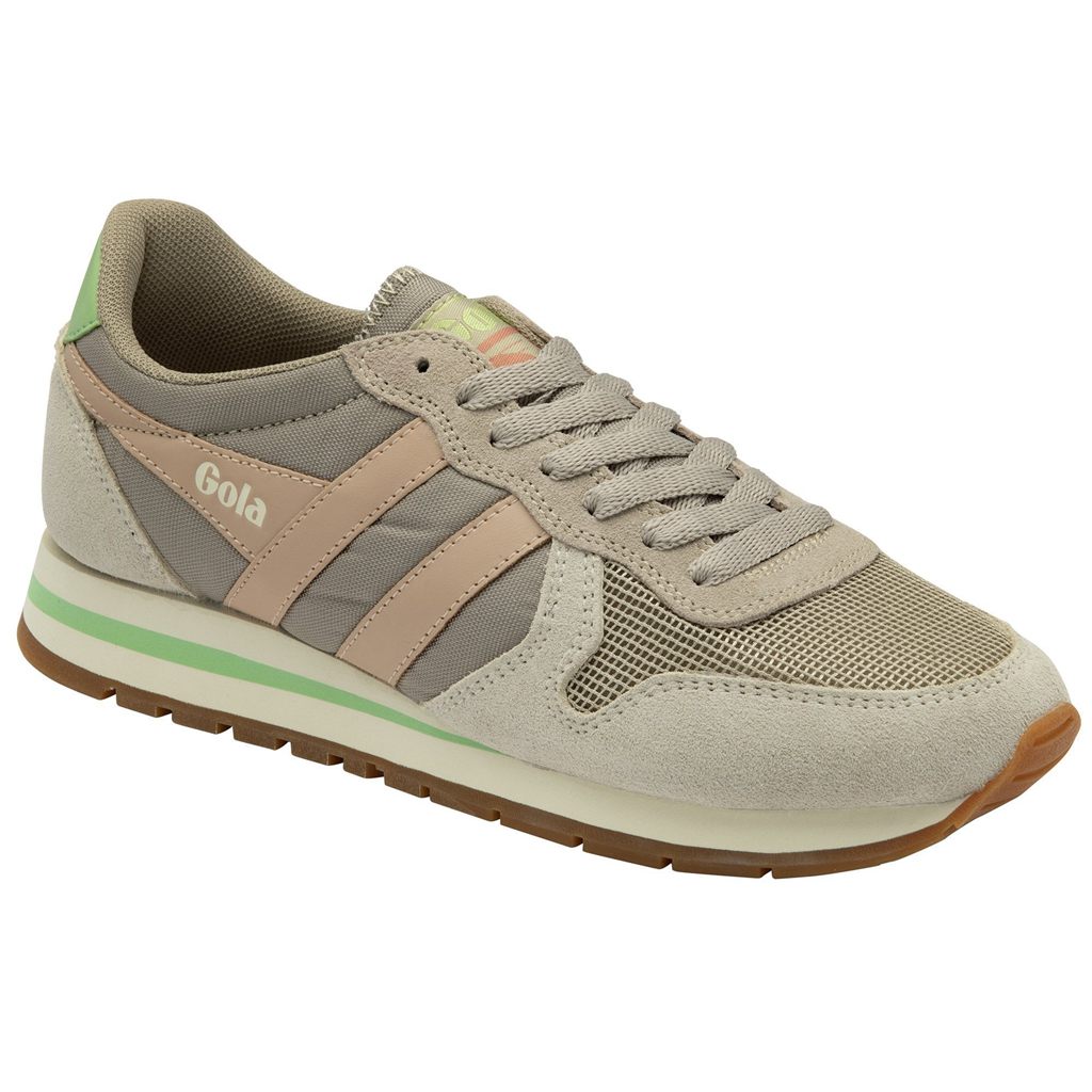 Gola Classics Daytona Sneakers Szürke Fehér Rózsaszín Hungary | QSI-651234