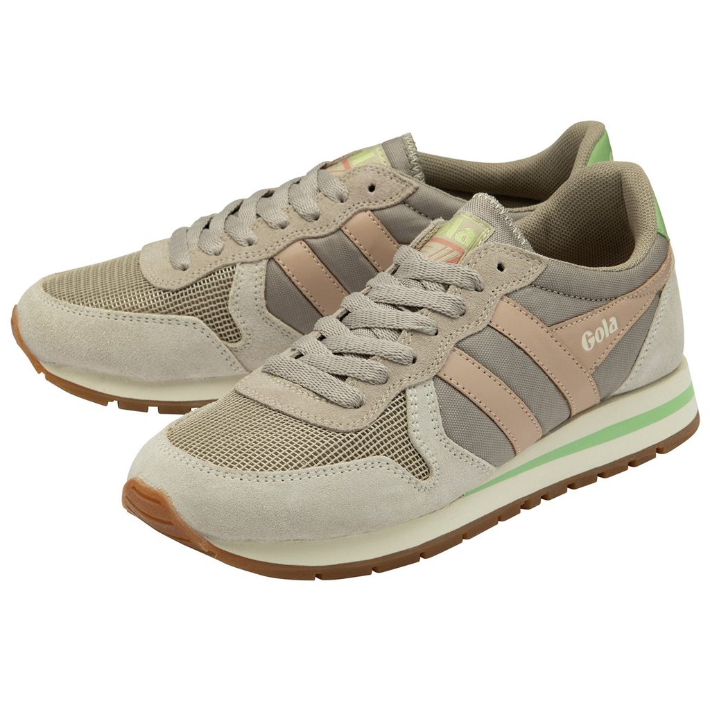 Gola Classics Daytona Sneakers Szürke Fehér Rózsaszín Hungary | QSI-651234