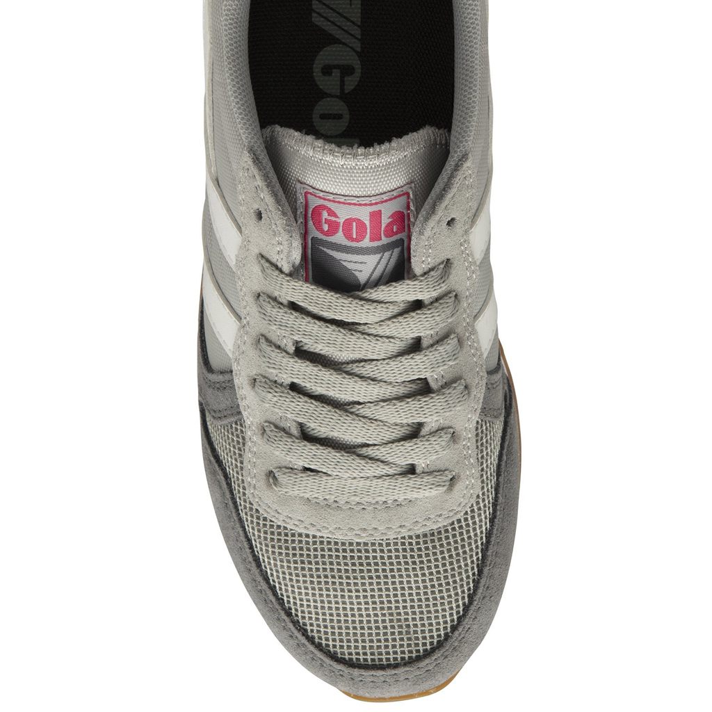 Gola Classics Daytona Sneakers Világos Szürke Fehér Rózsaszín Hungary | FAR-512840