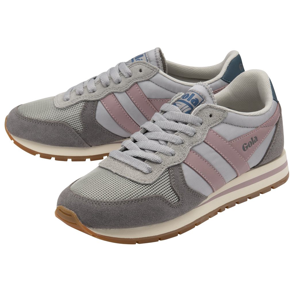 Gola Classics Daytona Sneakers Világos Szürke Rózsaszín Hungary | CEB-962387