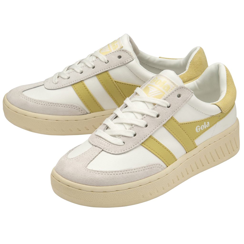 Gola Classics Dropshot Sneakers Fehér Citrom Hungary | MVL-698725