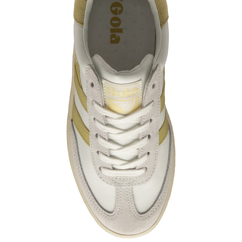 Gola Classics Dropshot Sneakers Fehér Citrom Hungary | MVL-698725