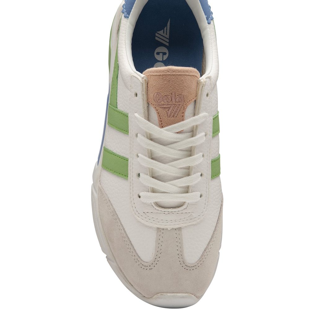 Gola Classics Eclipse California Sneakers Fehér Zöld Kék Hungary | CIP-364201
