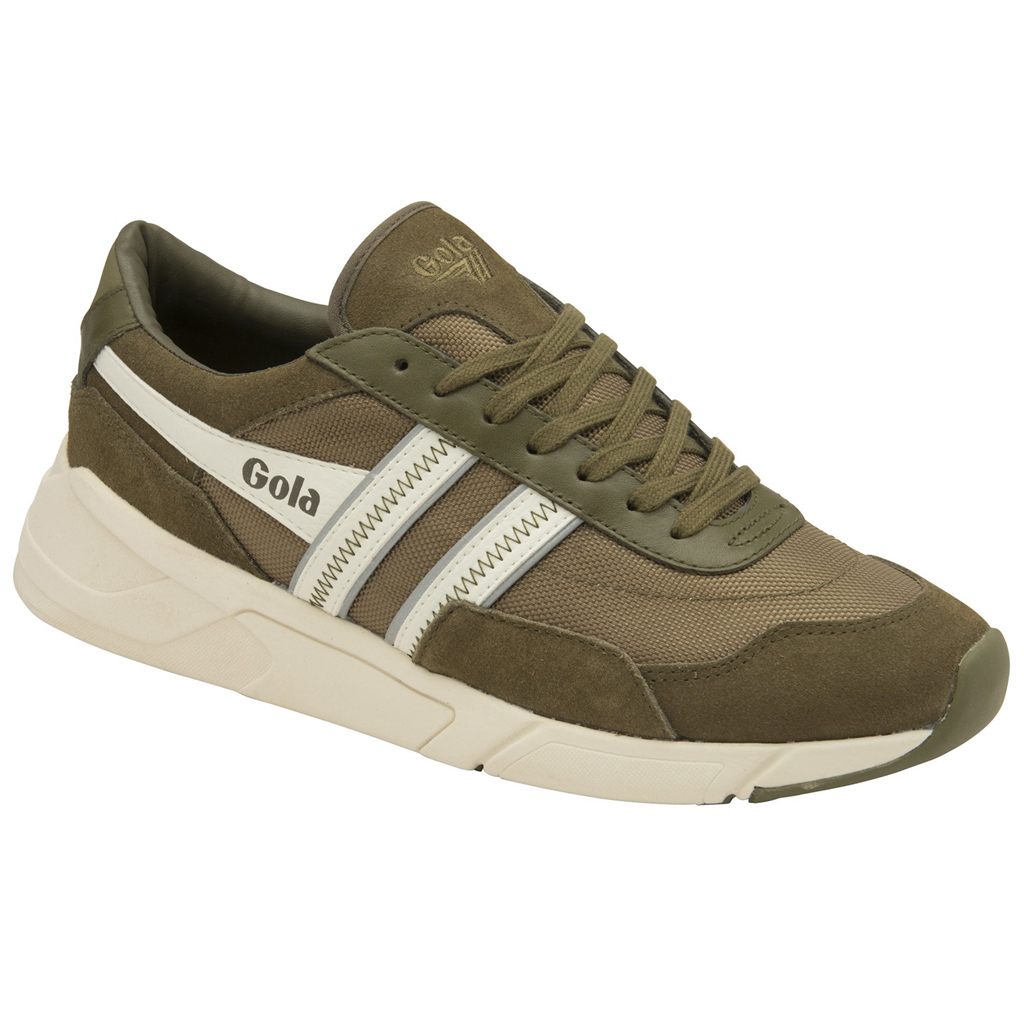 Gola Classics Eclipse Legacy Sneakers Khaki Fehér Hungary | TYC-092487