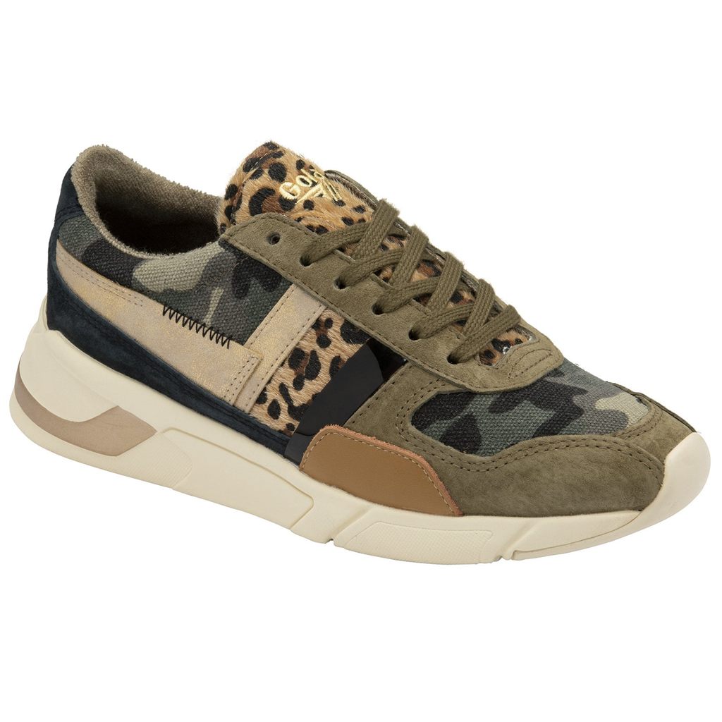 Gola Classics Eclipse Mode Sneakers Camo Leopárd Hungary | VDA-632917
