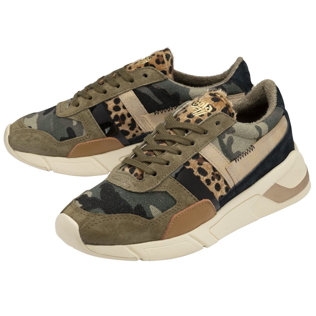 Gola Classics Eclipse Mode Sneakers Camo Leopárd Hungary | VDA-632917