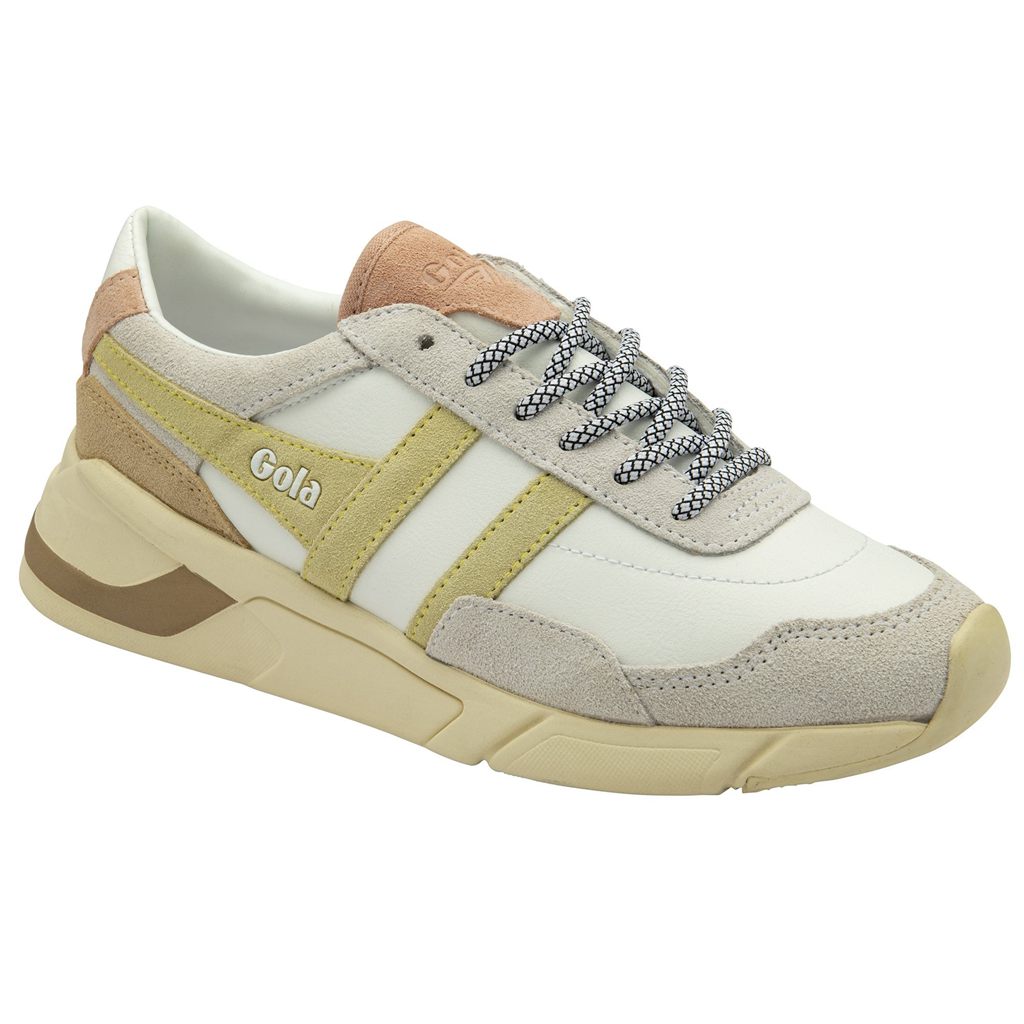 Gola Classics Eclipse Pure Sneakers Fehér Citrom Rózsaszín Hungary | GMC-805629