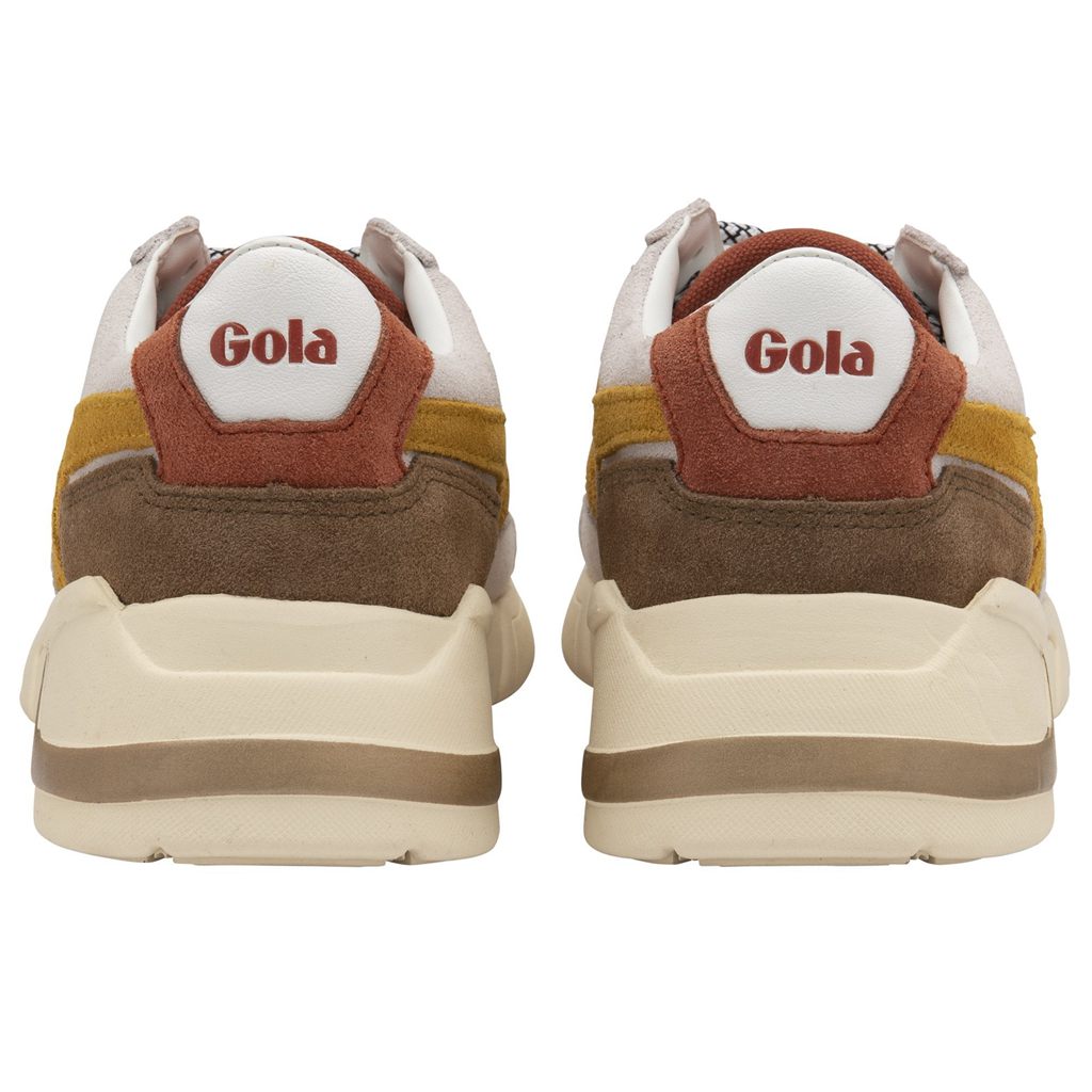 Gola Classics Eclipse Pure Sneakers Fehér Narancssárga Hungary | WZT-257094