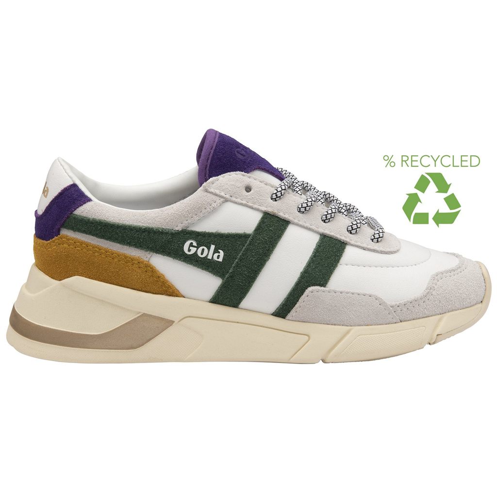 Gola Classics Eclipse Pure Sneakers Fehér Fukszia Hungary | FEM-769140