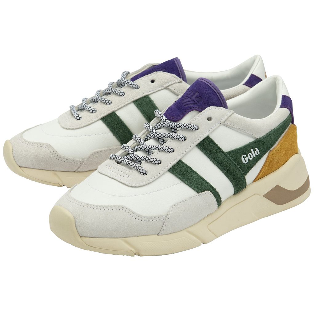 Gola Classics Eclipse Pure Sneakers Fehér Fukszia Hungary | FEM-769140