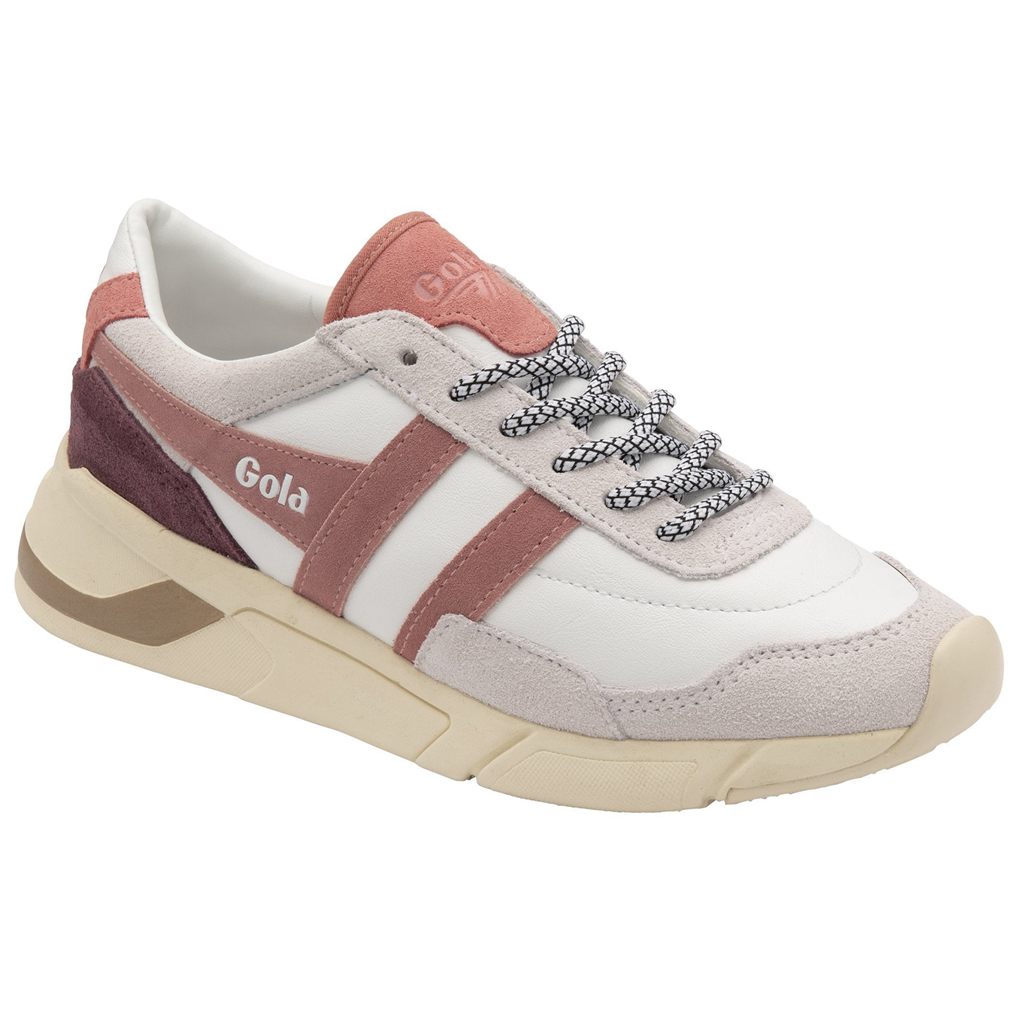 Gola Classics Eclipse Pure Sneakers Fehér Rózsaszín Korall Rózsaszín Hungary | MFZ-208917