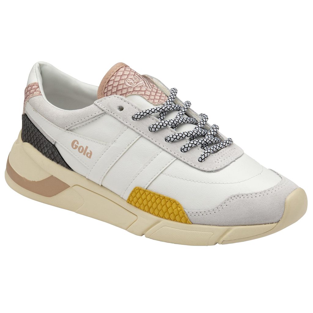 Gola Classics Eclipse Trident Snake Sneakers Fehér Rózsaszín Hungary | WKF-301279