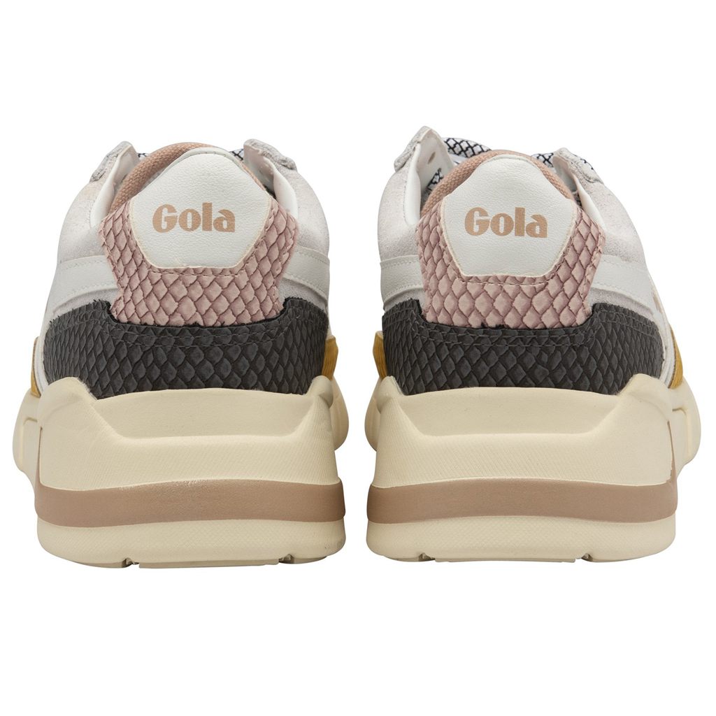 Gola Classics Eclipse Trident Snake Sneakers Fehér Rózsaszín Hungary | WKF-301279