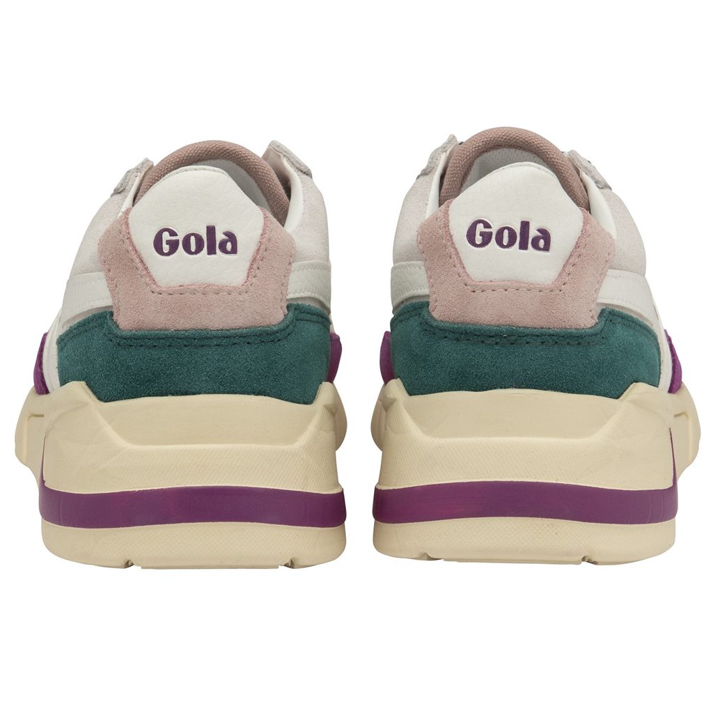 Gola Classics Eclipse Trident Sneakers Fehér Rózsaszín Hungary | YKO-302658