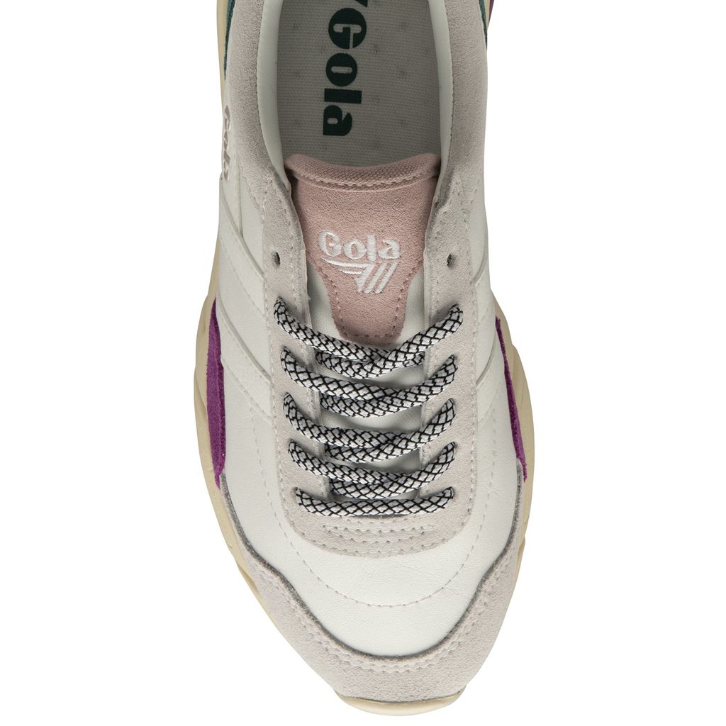 Gola Classics Eclipse Trident Sneakers Fehér Rózsaszín Hungary | YKO-302658