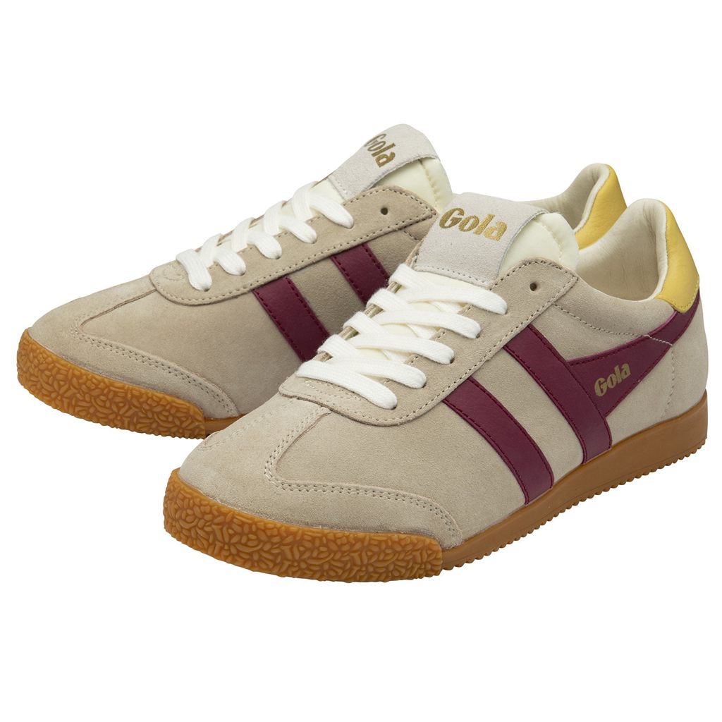 Gola Classics Elan Sneakers Bone Cerise Pollen Hungary | NGC-209156