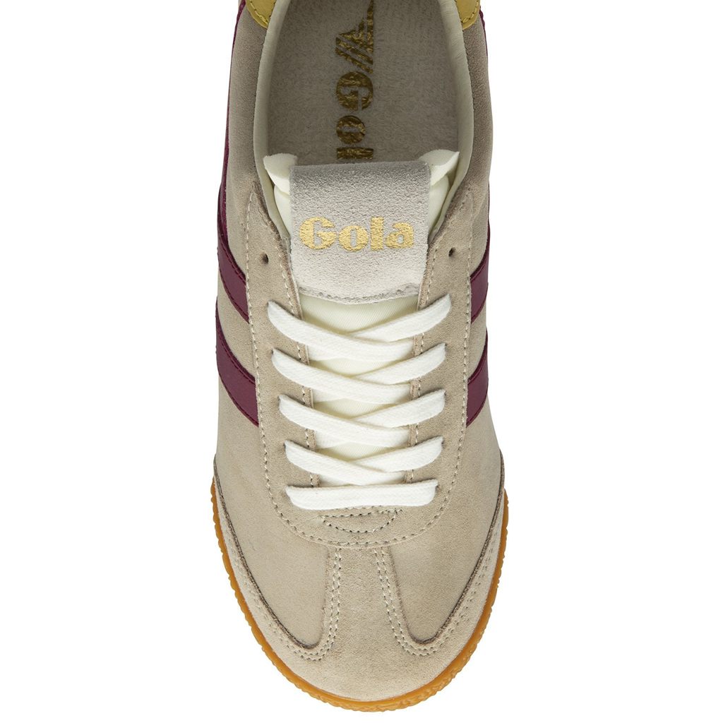 Gola Classics Elan Sneakers Bone Cerise Pollen Hungary | NGC-209156
