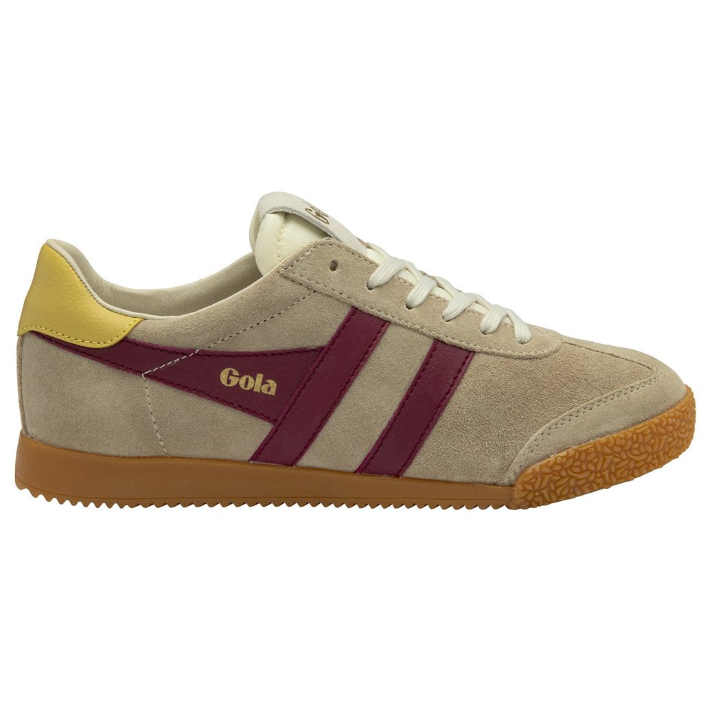 Gola Classics Elan Sneakers Bone Cerise Pollen Hungary | NGC-209156