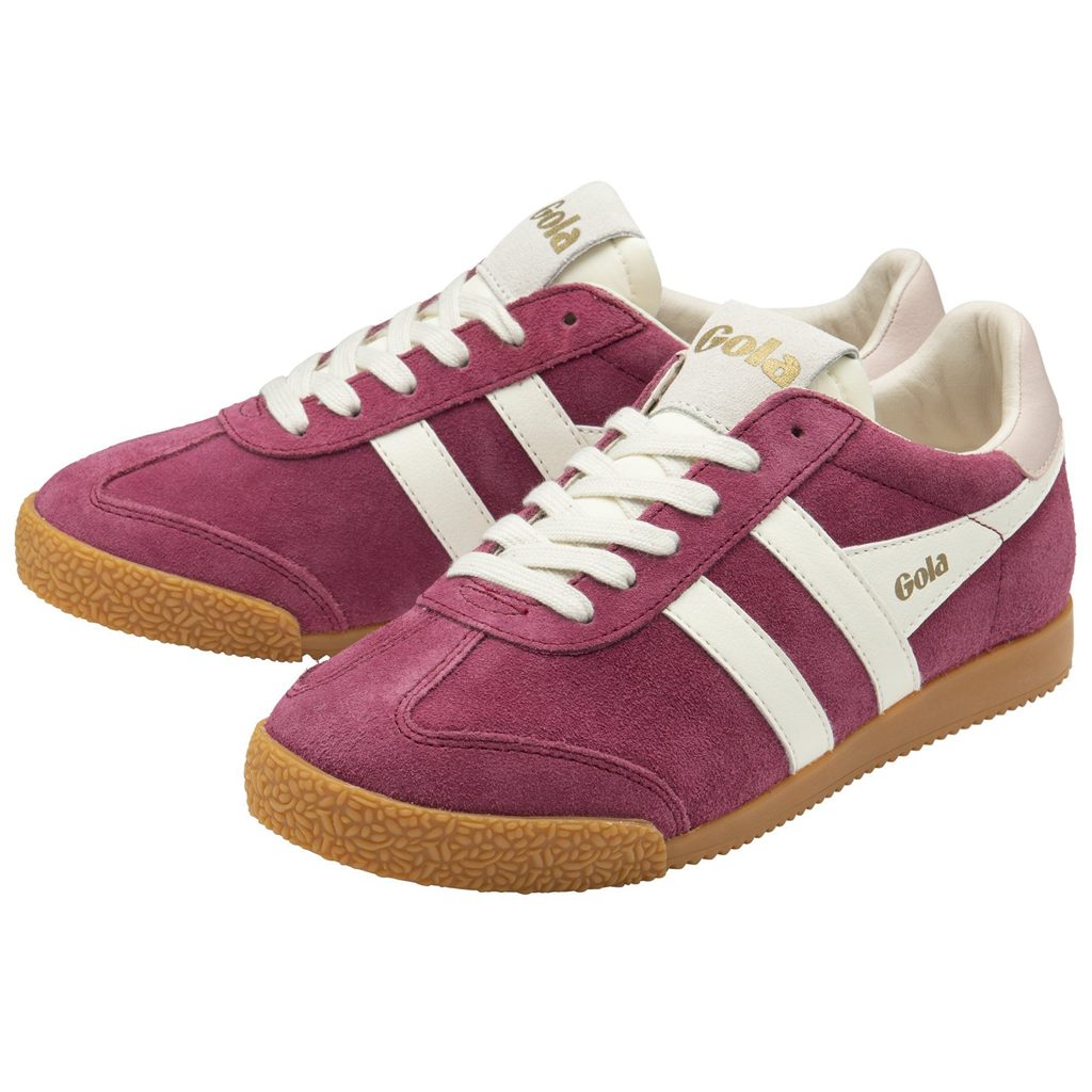 Gola Classics Elan Sneakers Fehér Rózsaszín Hungary | ICZ-417926