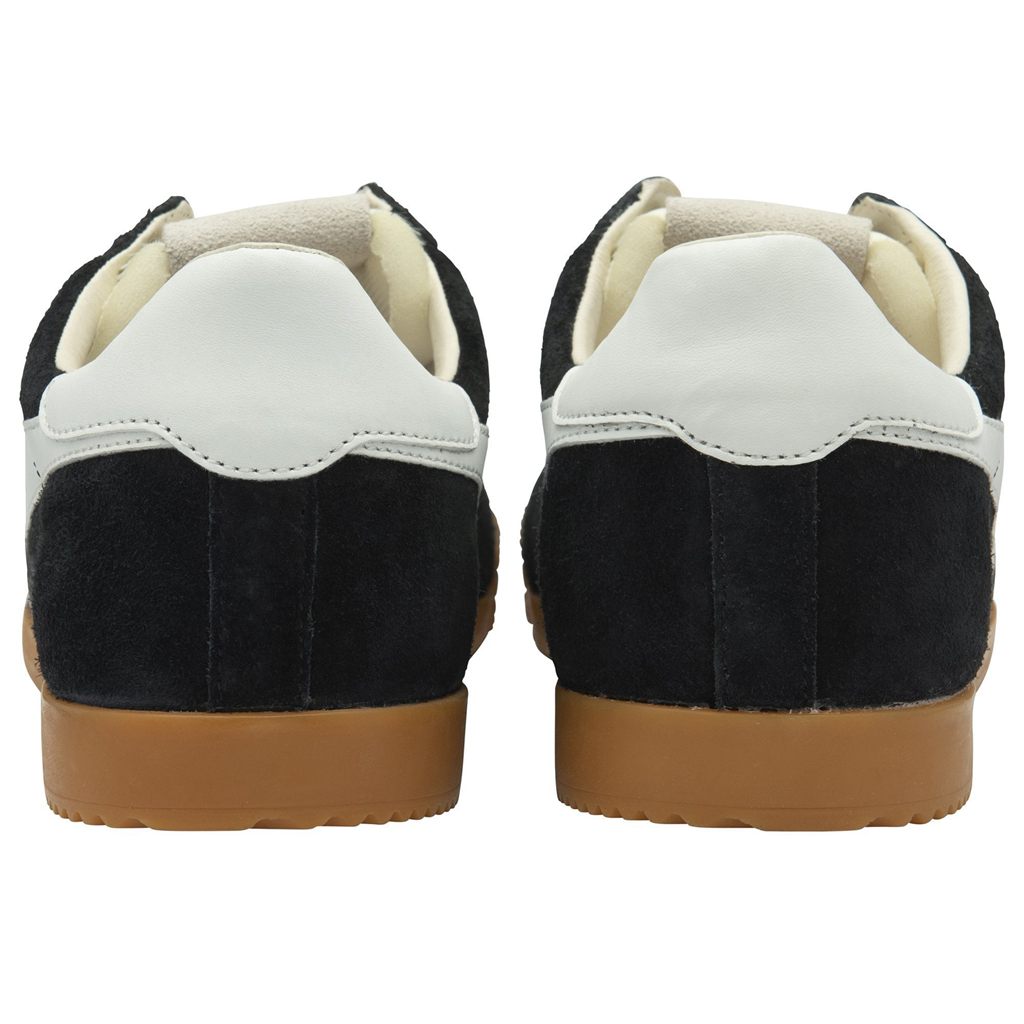 Gola Classics Elan Sneakers Fekete Fehér Hungary | FOU-367809