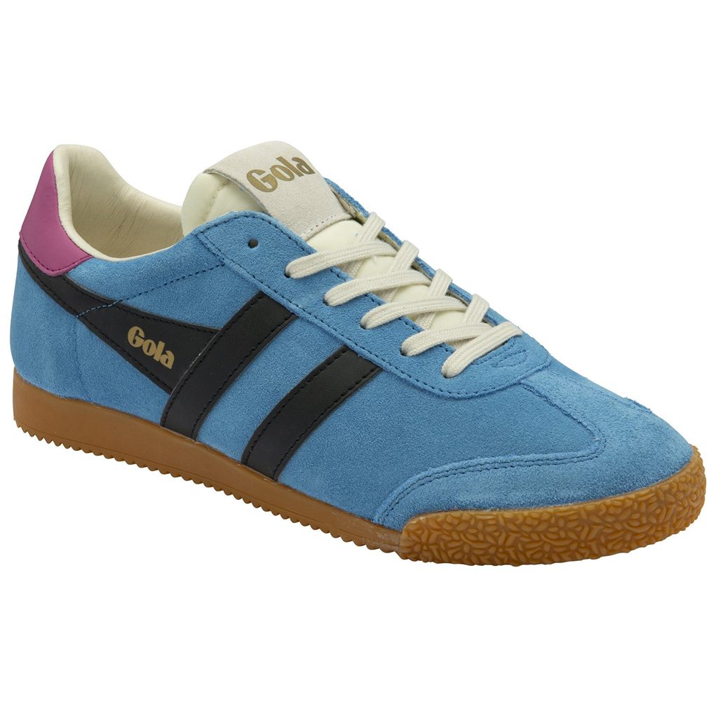 Gola Classics Elan Sneakers Fekete Fukszia Hungary | CFD-395174