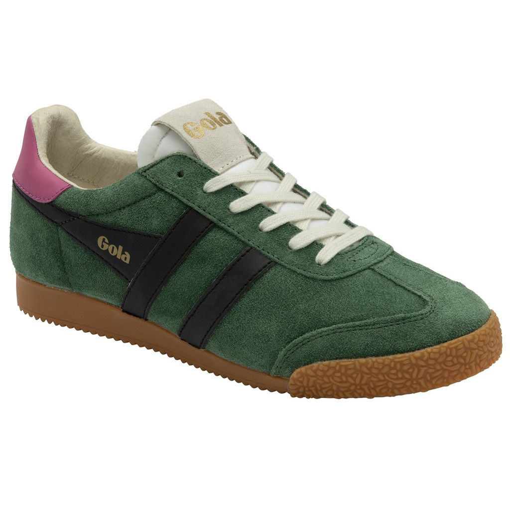 Gola Classics Elan Sneakers Fekete Fukszia Hungary | DYE-295801