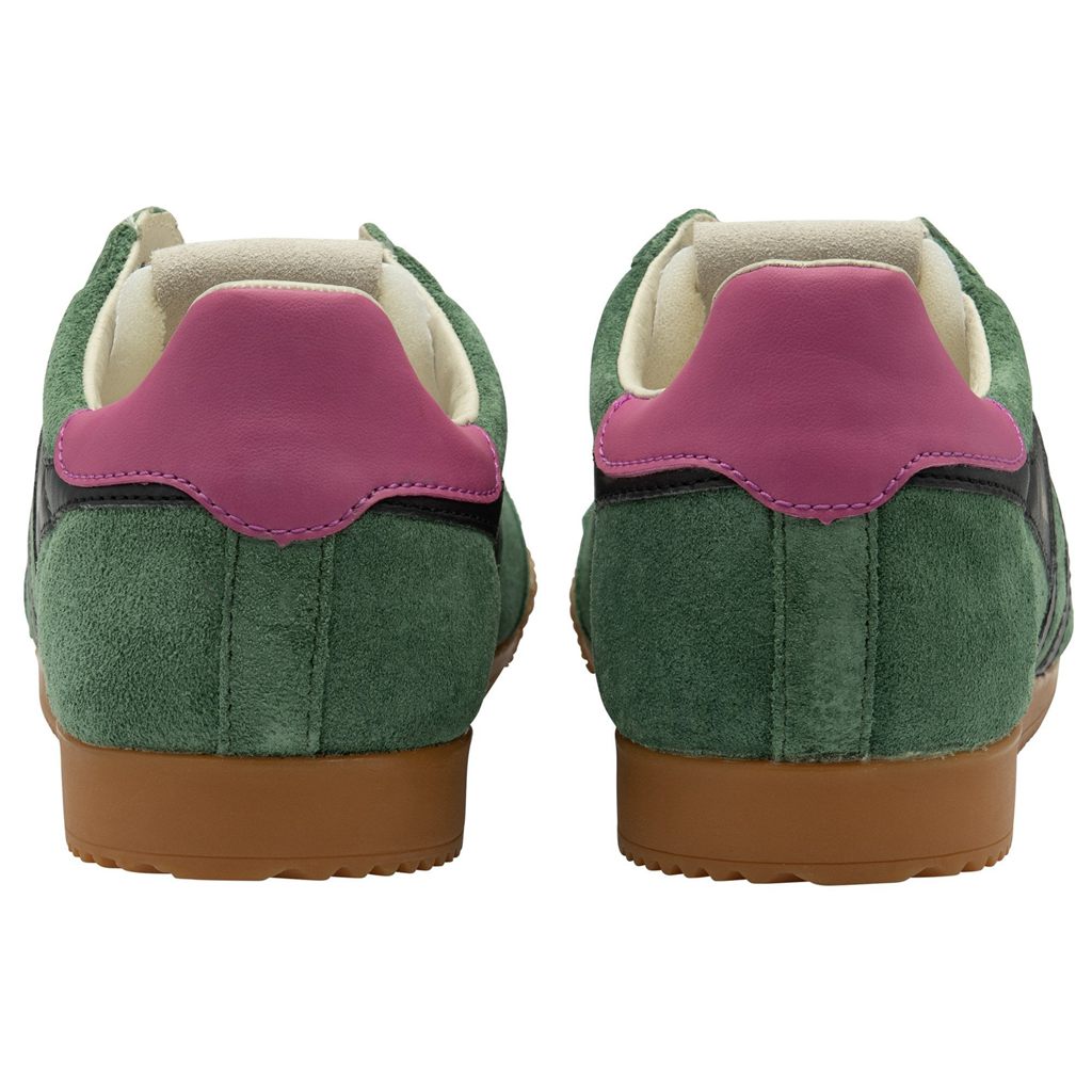 Gola Classics Elan Sneakers Fekete Fukszia Hungary | DYE-295801