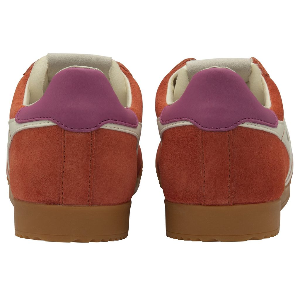 Gola Classics Elan Sneakers Korall Fehér Fukszia Hungary | ZSQ-617324