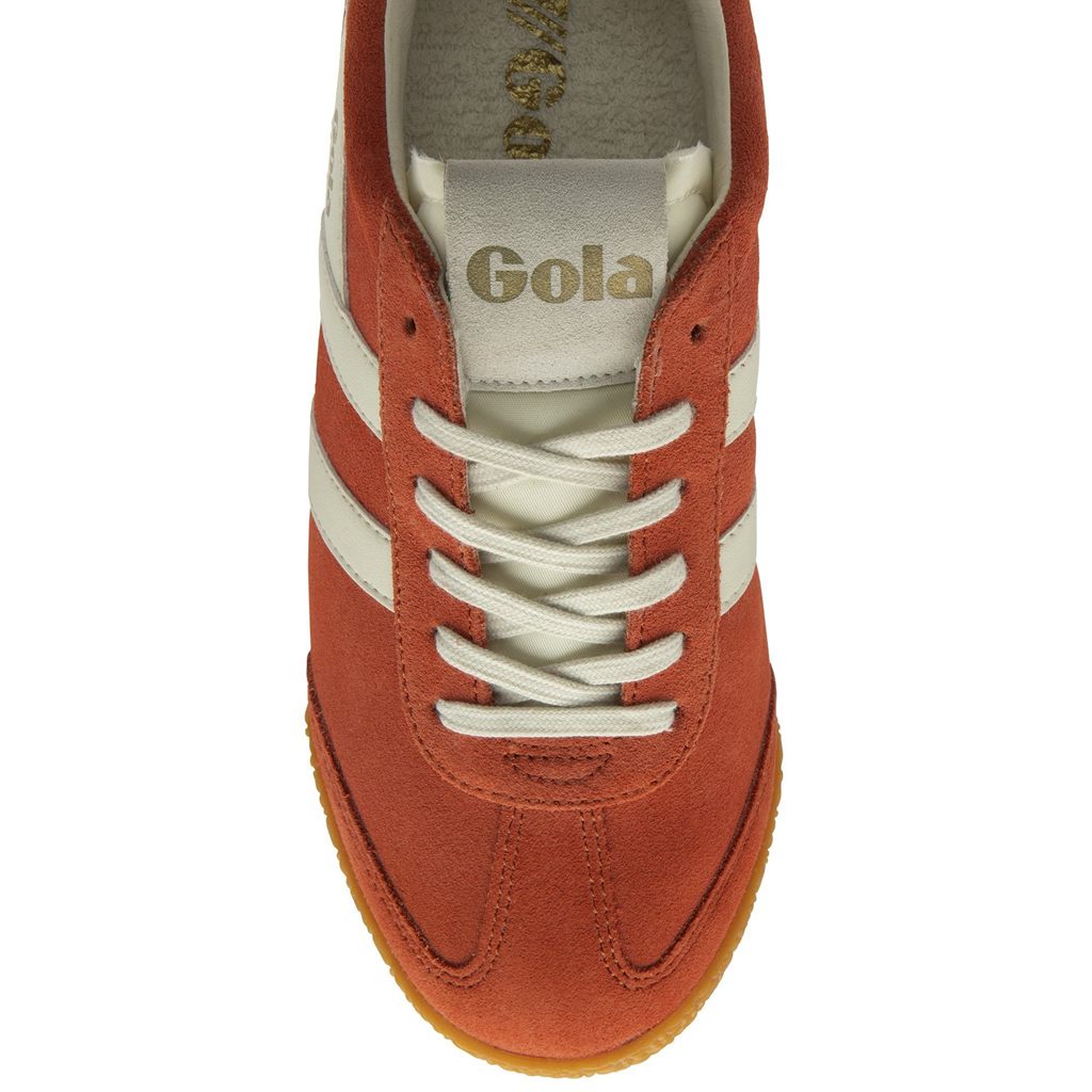 Gola Classics Elan Sneakers Korall Fehér Fukszia Hungary | ZSQ-617324
