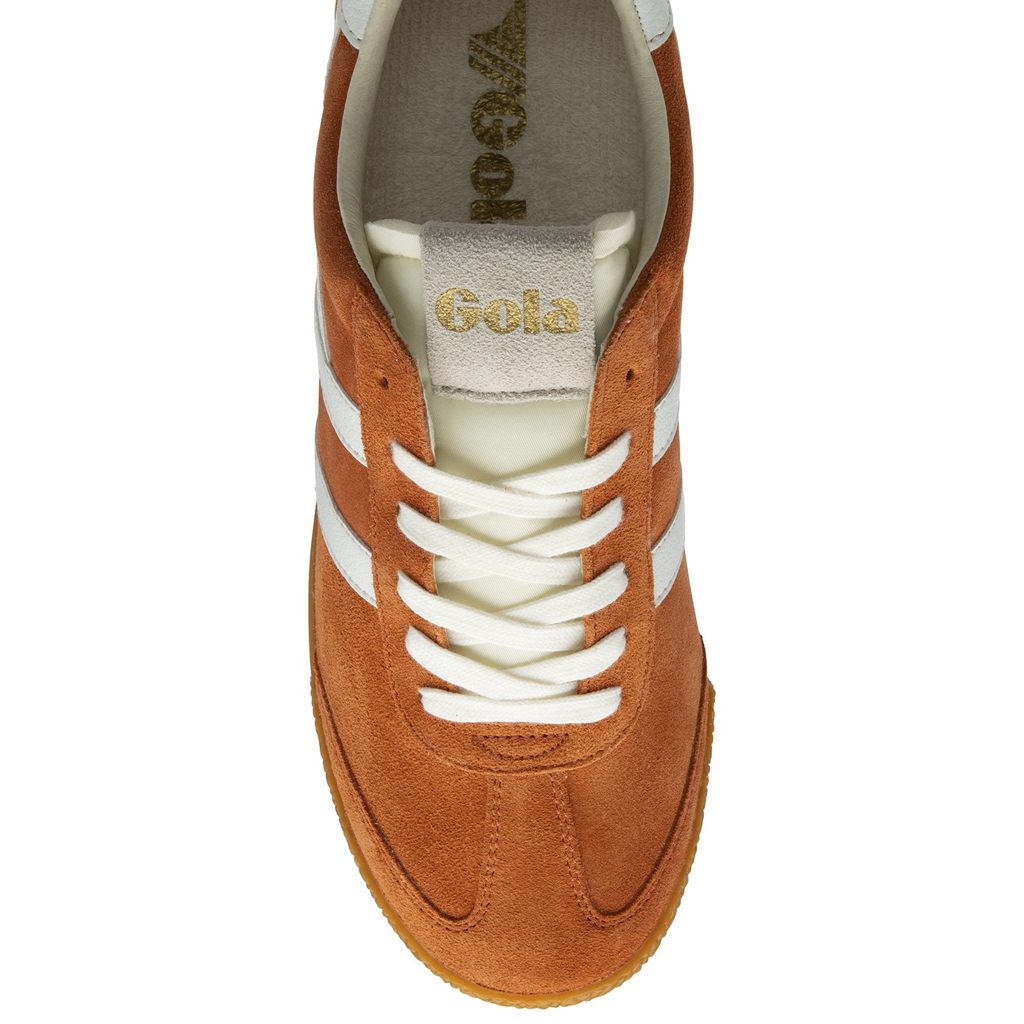 Gola Classics Elan Sneakers Narancssárga Fehér Hungary | UAR-361740
