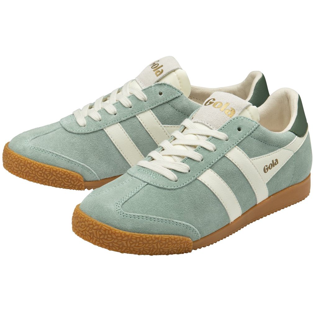 Gola Classics Elan Sneakers Zöld Fehér Hungary | OHC-680231