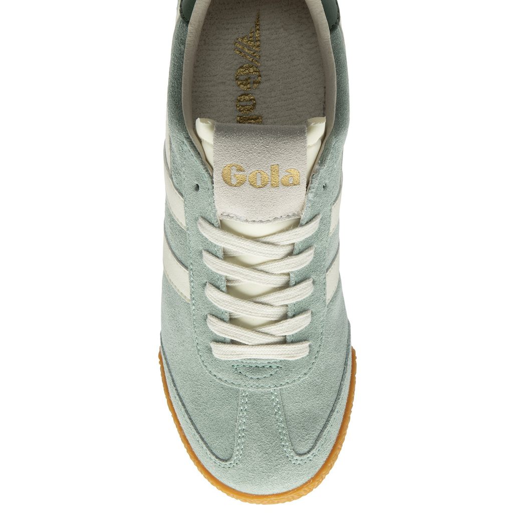 Gola Classics Elan Sneakers Zöld Fehér Hungary | OHC-680231