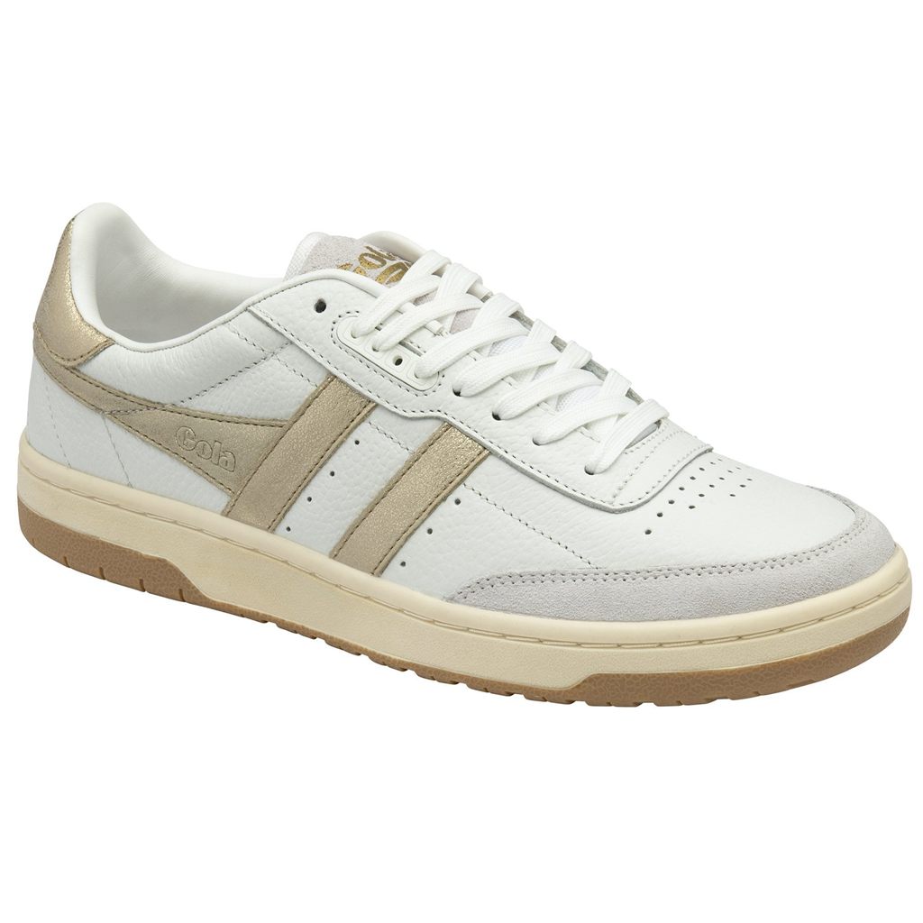 Gola Classics Falcon Mirror Sneakers Fehér Arany Hungary | FCP-789534