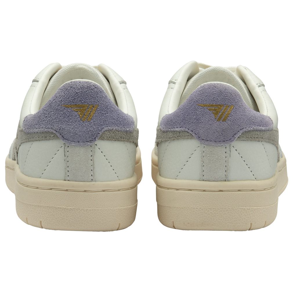 Gola Classics Falcon Sneakers Fehér Világos Szürke Levendula Hungary | QKY-286941