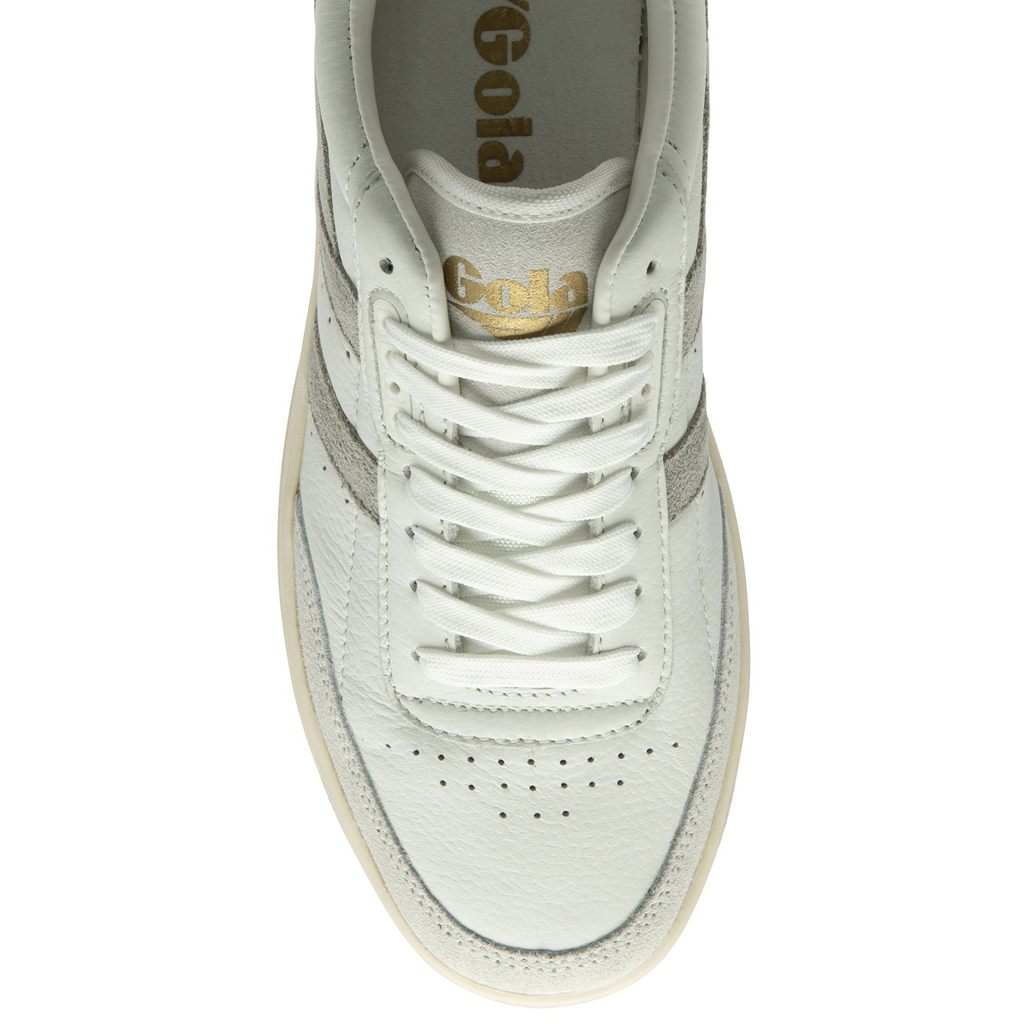 Gola Classics Falcon Sneakers Fehér Világos Szürke Levendula Hungary | QKY-286941