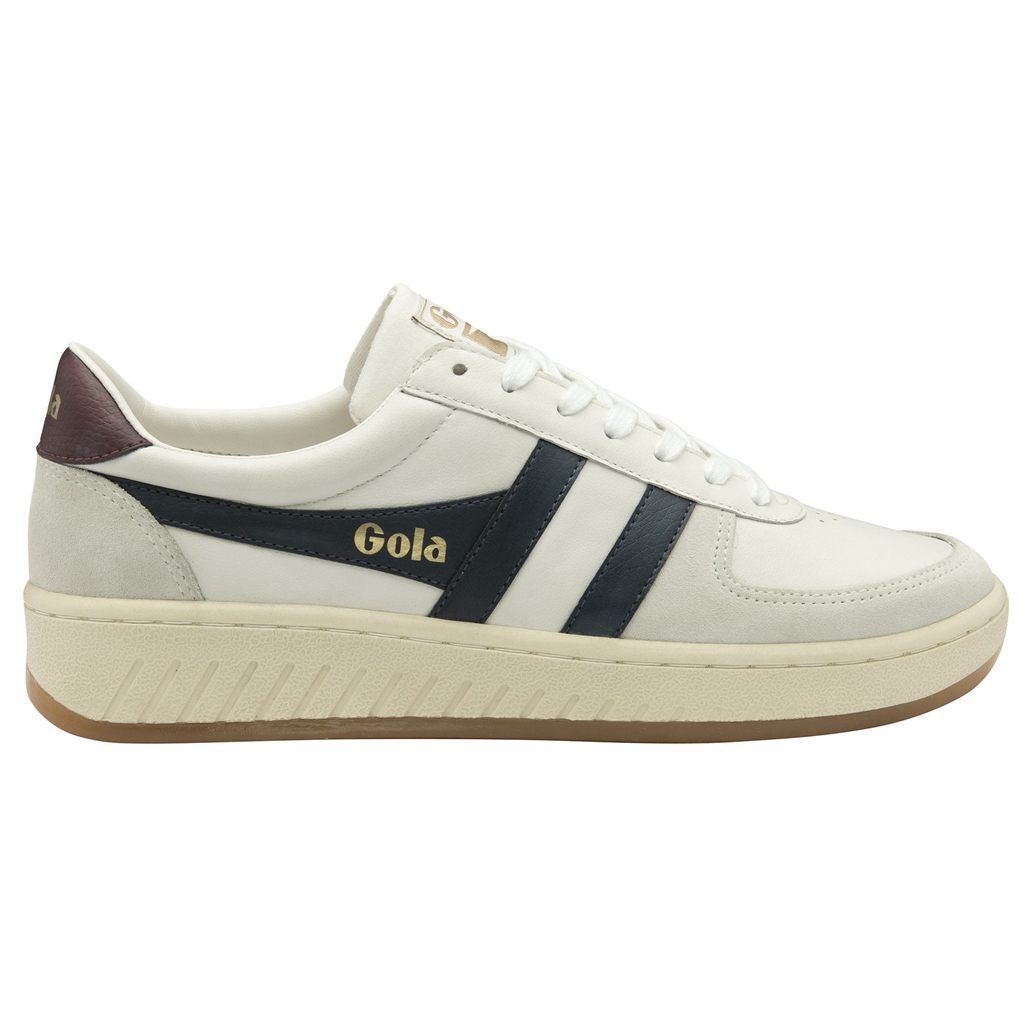 Gola Classics Grandslam Classic Sneakers Fehér Sötétkék Bordó Hungary | FKB-879540