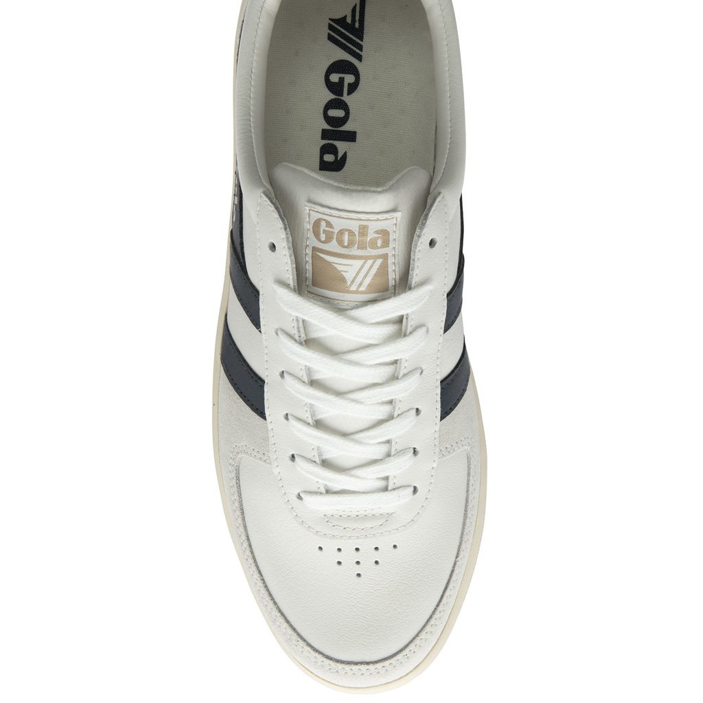 Gola Classics Grandslam Classic Sneakers Fehér Sötétkék Bordó Hungary | FKB-879540