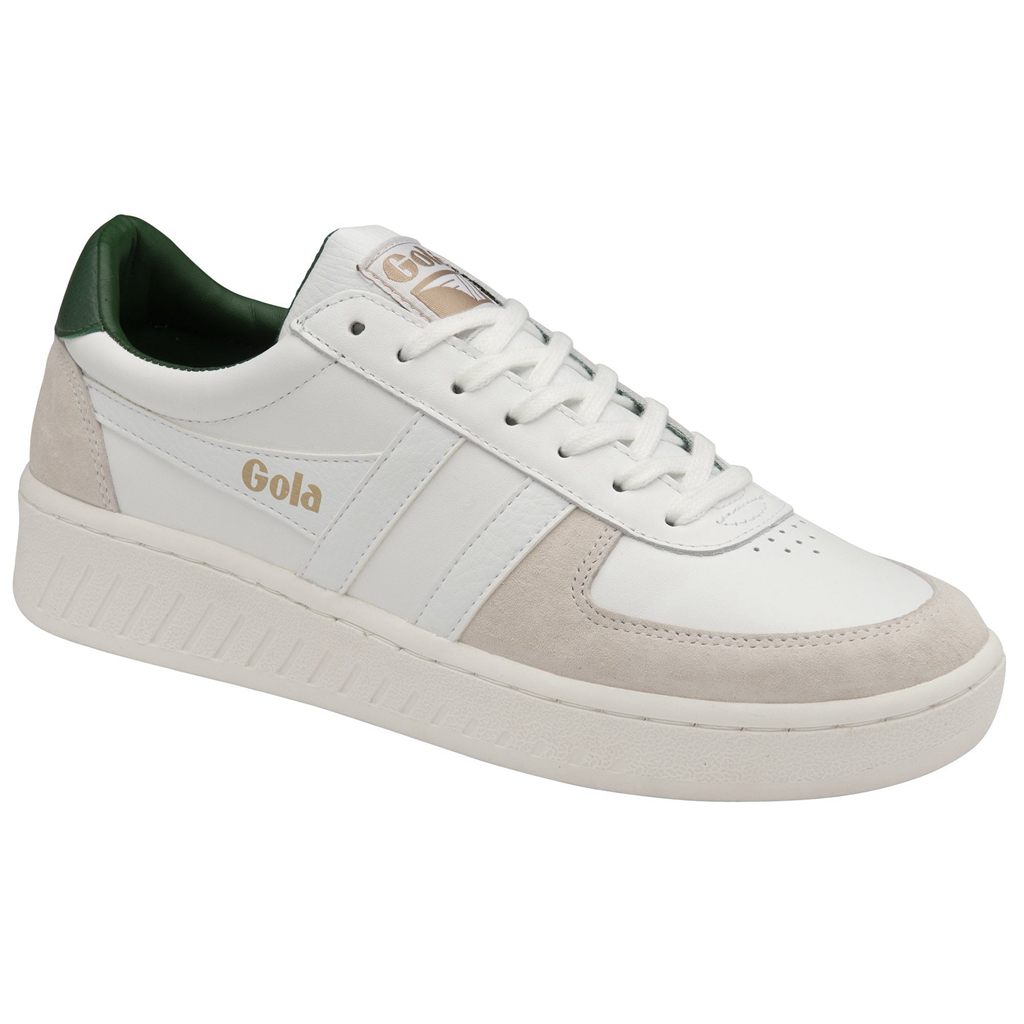 Gola Classics Grandslam Classic Sneakers Fehér Sötétzöld Hungary | MTA-740182
