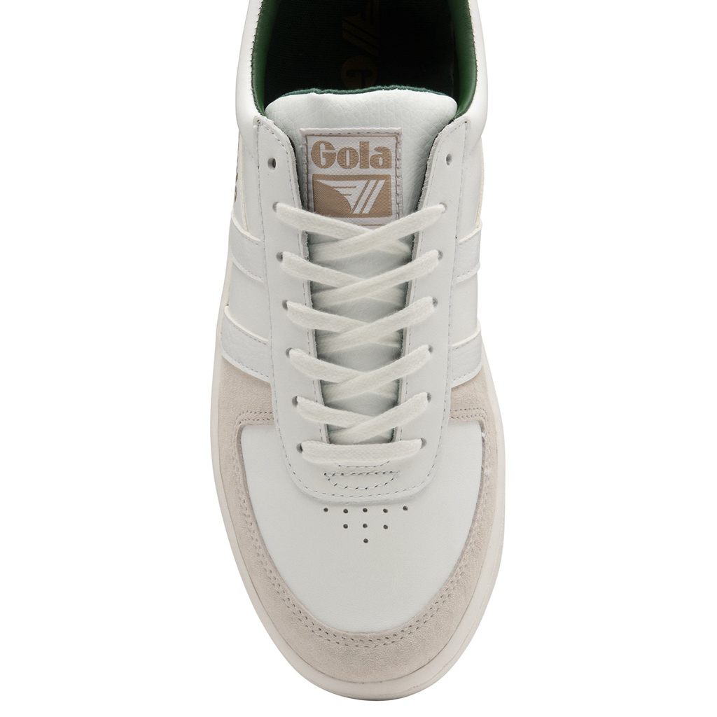 Gola Classics Grandslam Classic Sneakers Fehér Sötétzöld Hungary | MTA-740182