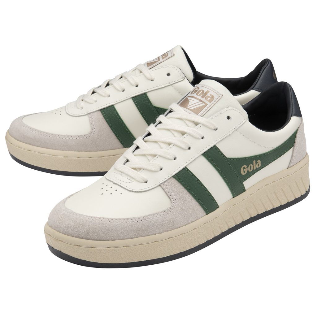 Gola Classics Grandslam Classic Sneakers Fehér Sötétzöld Sötétkék Hungary | HSZ-293587